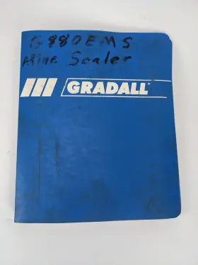 G880EMS GRADALL Mine Scaler Hydraulics Upperstructure Manual #2