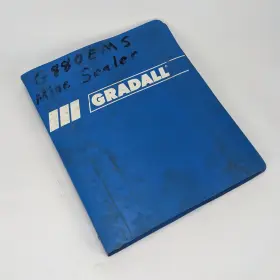 G880EMS GRADALL Mine Scaler Hydraulics Upperstructure Manual