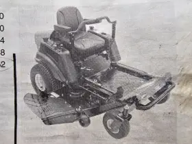 00367400A GRAVELY Zt Turn Mower Operator Manual #2