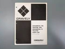10A-12 GRAVELY Tractors Illustrated Service
