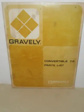 14623P2 GRAVELY Convertible Tractor Manual Illustrated