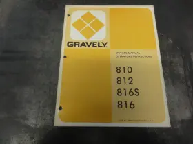 20880L2 GRAVELY Tractor Owners Manual