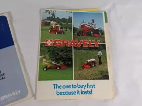 424430432450 GRAVELY Tractors Service Manual Catalog #3