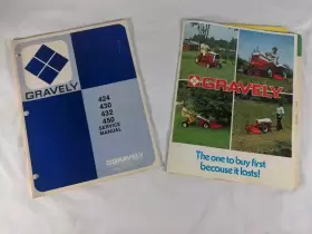 424430432450 GRAVELY Tractors Service Manual Catalog
