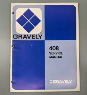 MODEL-408 GRAVELY Tractors Service Manual
