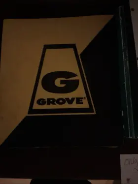 4567 GROVE Crane Manual Binder