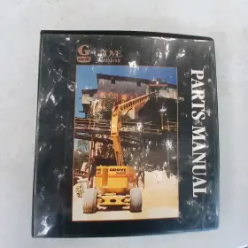 AMZ40B GROVE Manlift Aerial Platform Catalog Binder Diagrams