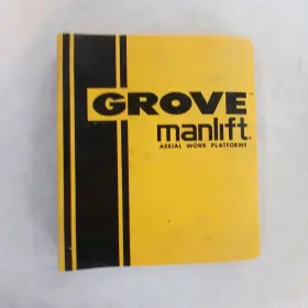 AMZ66 GROVE Manlift Service Repair Binder Diagrams