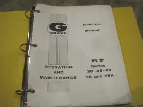 RT38 GROVE Rough Terrain Crane Service Repair Manual #3