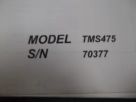 TMS475 GROVE Crane Manual Book Catalog #3
