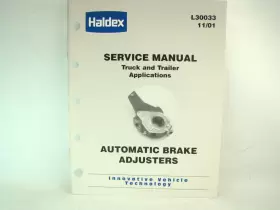 L30033 HALDEX Axle Brake Automatic Adjuster Service Manual