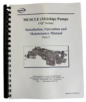 029-0020-63-0 HALE Midship Pump Manual Operation