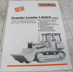 A199M1S HANOMAG Crawler Loader Brochure