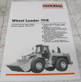 A300M2SBL HANOMAG Wheel Loader Brochure