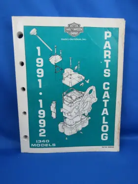 99450-92 HARLEY DAVIDSON Big Twin Catalogue