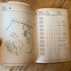 34-363.1 HATZ Spare Catalog Manual Book Diesel Engine #2