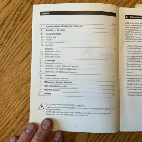 43330201 HATZ Operation Manual Instruction Book Diesel #2