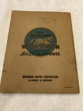 MM-249-A HEAVY DUTY Wisconsin Air Cooled Engines Tf #2