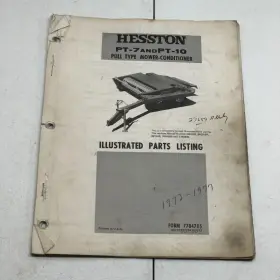 7784705 HESSTON Mower Conditioner Manual