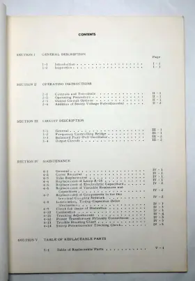 204D HEWLETT PACKARD Operating Service Manual Audio Sweep #3