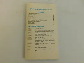 HP-71 HEWLETT PACKARD Manuals Books