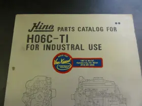 B-5741 HINO Catalog Manual Book #2