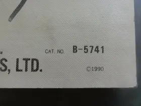 B-5741 HINO Catalog Manual Book #3