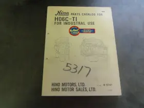 B-5741 HINO Catalog Manual Book
