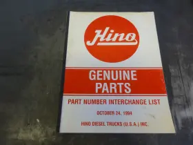 HDT-PTS905 HINO Interchange Manual October