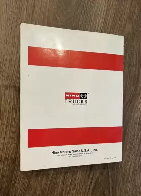 J05D-TF HINO Engine Workshop Service Repair Manual #3