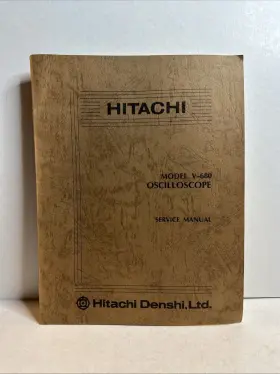 B195 HITACHI Oscilloscope Service Manual
