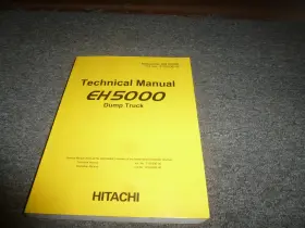 EH5000 HITACHI Dump Technical Service Repair Manual Xz