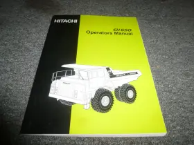 EH650 HITACHI Td Hauler Dump Operator Manual User Xz