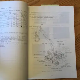 EM123-1-4 HITACHI Operation Manual Hyd Excavator Operator #2