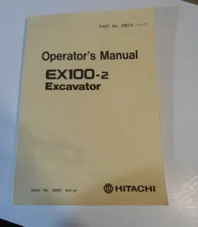 EM12L-1-1 HITACHI Excavator Operators Manual Up