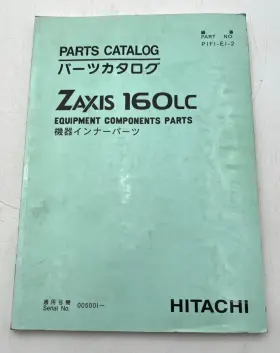 P1F1-E1-2 HITACHI Zaxis Catalog