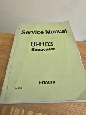 UH083LC HITACHI Excavator Operation Manual