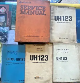 UH10-7 HITACHI Excavator Manual Service Operation