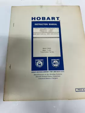 T-225 HOBART Manual Transformer Welder