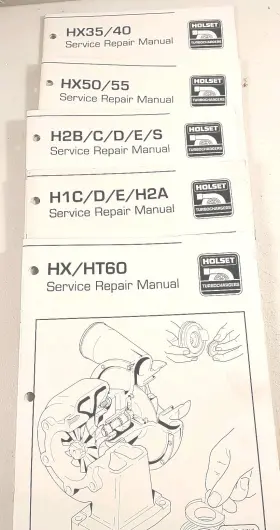 3580500 HOLSET Turbocharger Service Repair Manuals