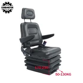 HGF141252 HOME-GARDEN-FIX Suspension Tractor Forklift Seat
