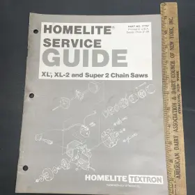 17767 HOMELITE Jacobsen Chainsaw Saw Service Repair Manual