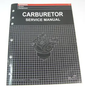 10006109 HONDA Carburetor Gx Ex Hrs Engines Service Repair