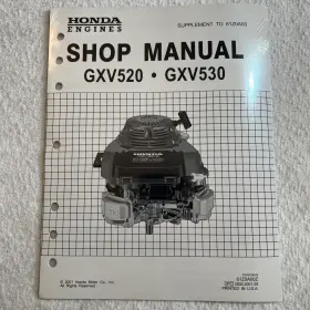 61Z0A00Z HONDA Nos Manual Supplement Engines