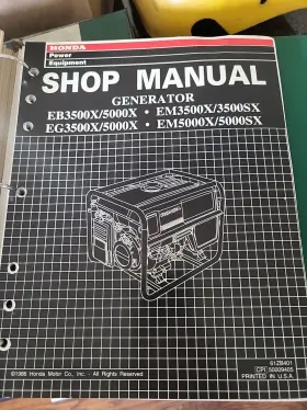 EM3500SX HONDA Generator Service Repair Manual