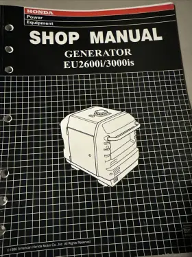 EU2600I HONDA Generator Service Repair Manual Copy