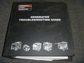 EW171K1 HONDA Ew Generator Service Troubleshoot Manual Xz