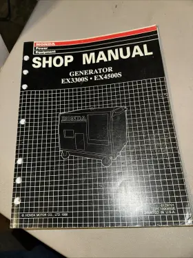 EX4500S HONDA Generator Service Repair Manual Copy