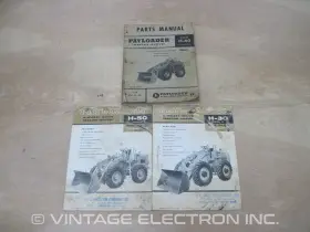 H-50B HOUGH Wheel Loader Manual Brochures