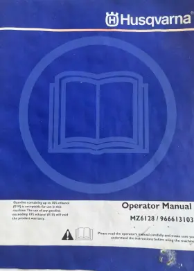 966613103 HUSQVARNA Riding Operator Manual